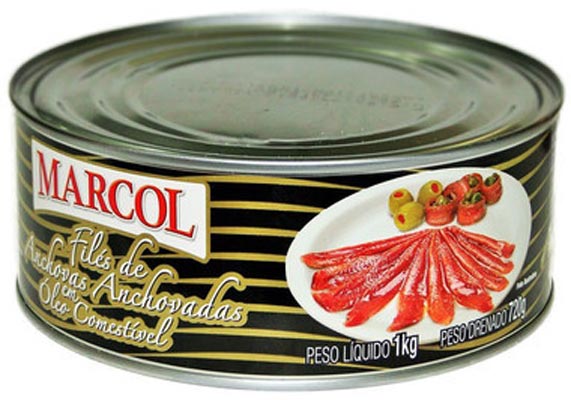 Anchovas em òleo
